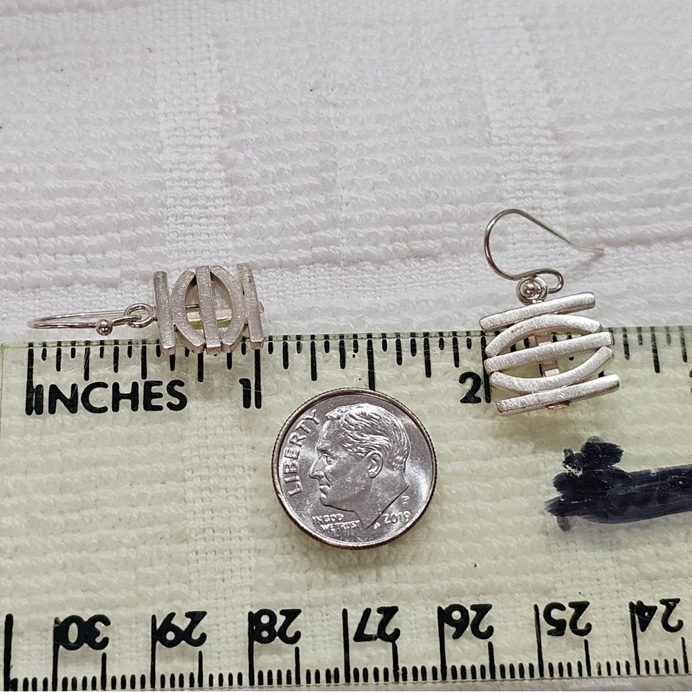 Heather Murray 925 Silver Garden Gate Earrings - Picture 10 of 11